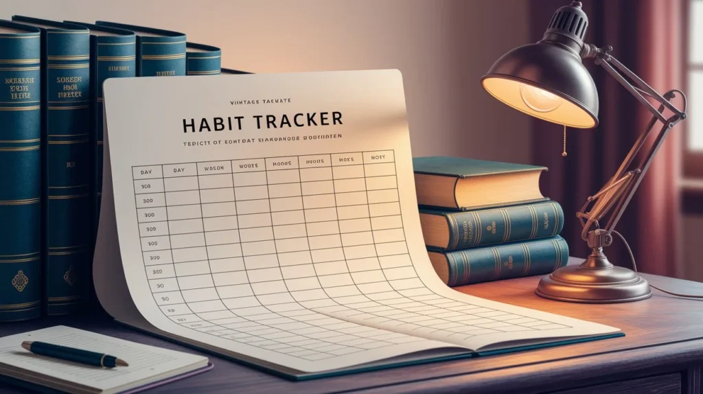 30 day phone addiction reduction habit tracker