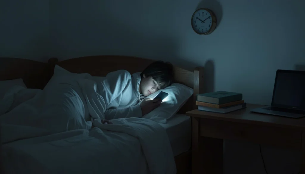 discipline yourself vs the motivation trap — late night scrolling instead of starting
