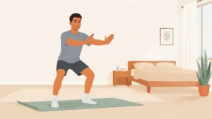 Read more about the article Home Workout for Beginners (No Equipment): A 4-Week Plan That Actually Sticks