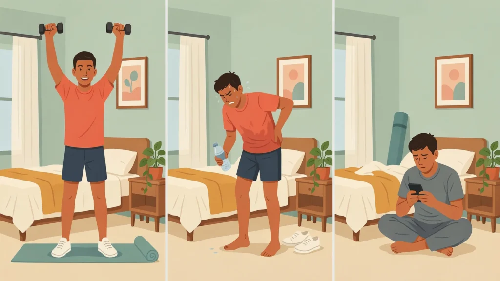 Why beginners quit home workouts