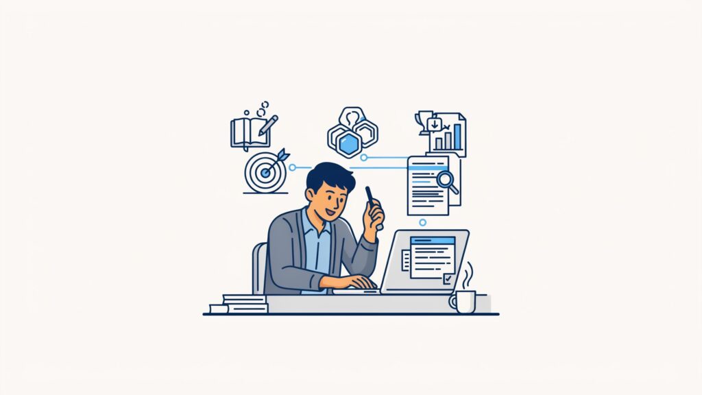 Seven-step process for creating a resume with no experience